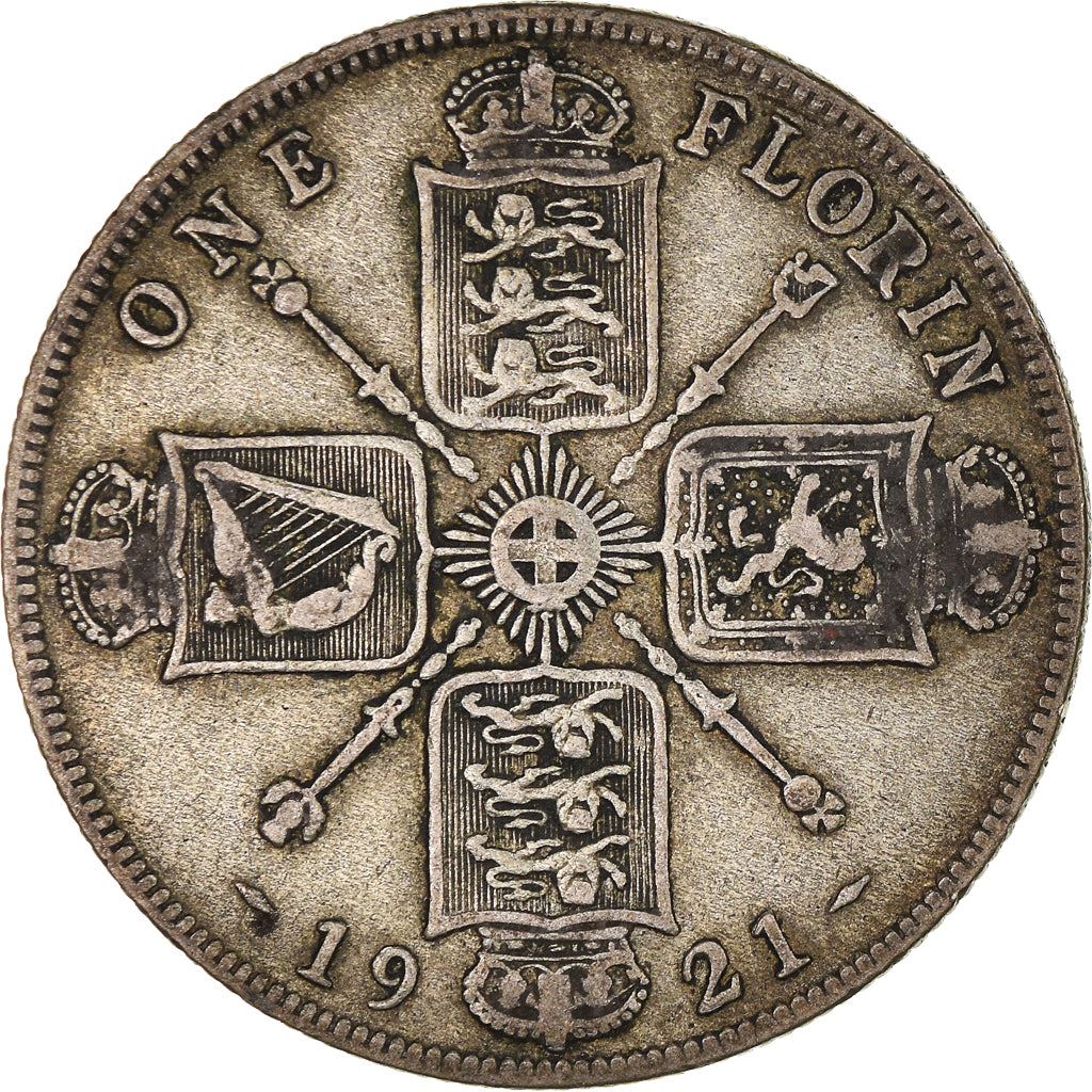 United Kingdom Coin 1 Florin | George V 2nd issue | 1920 - 1926