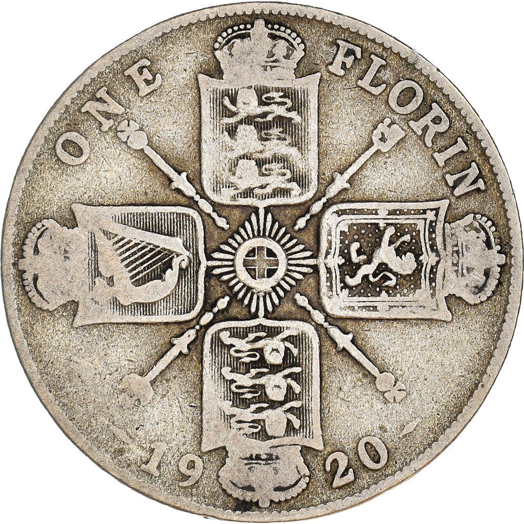 United Kingdom Coin 1 Florin | George V 2nd issue | 1920 - 1926