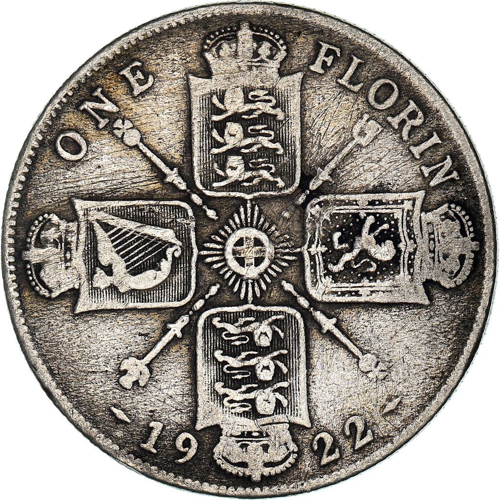 United Kingdom Coin 1 Florin | George V 2nd issue | 1920 - 1926