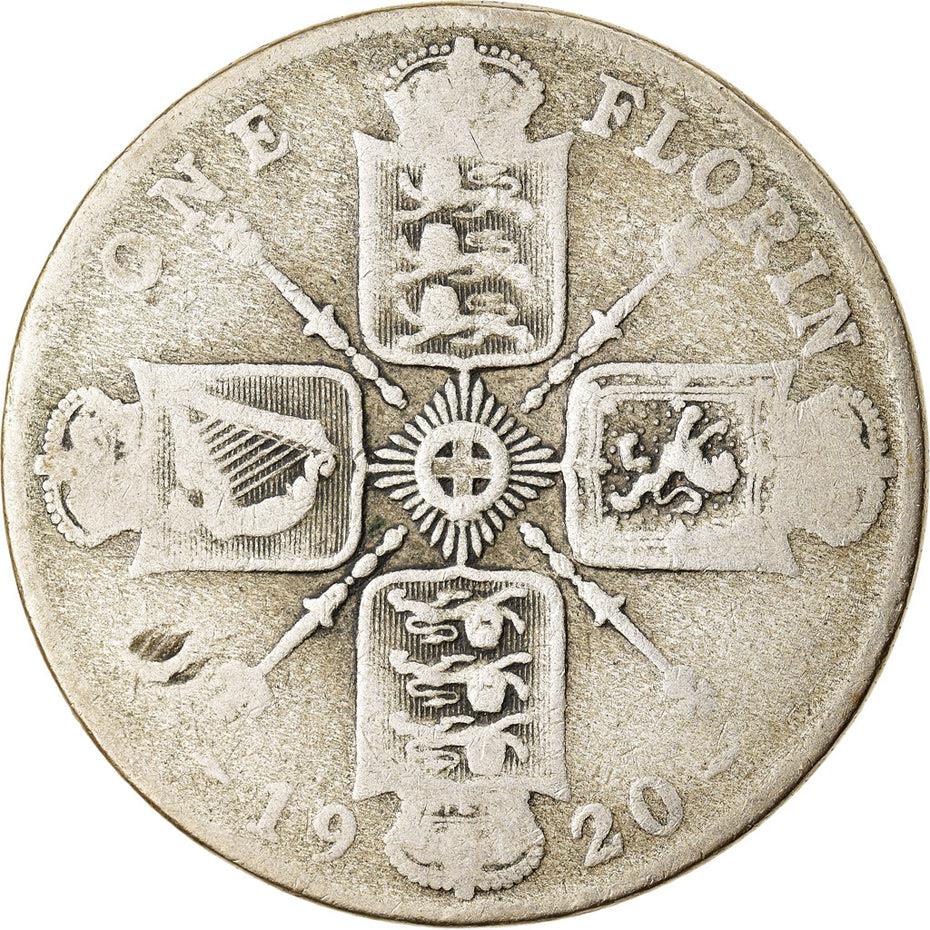 United Kingdom Coin 1 Florin | George V 2nd issue | 1920 - 1926