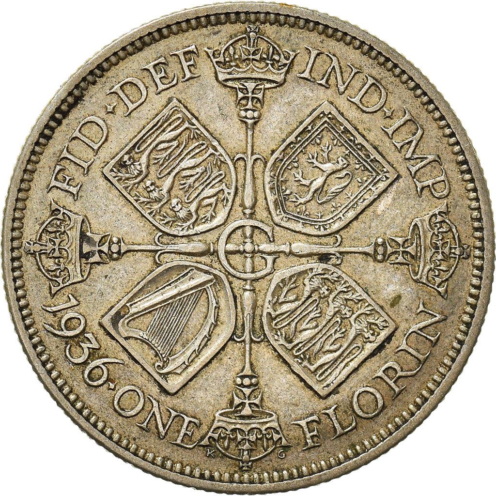 United Kingdom Coin 1 Florin | George V 3rd issue | 1927 - 1936