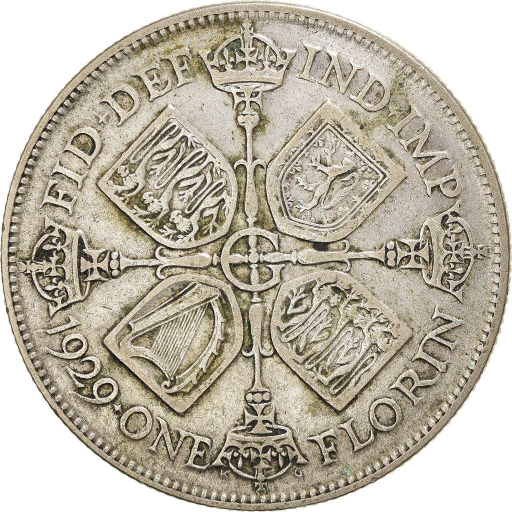 United Kingdom Coin 1 Florin | George V 3rd issue | 1927 - 1936