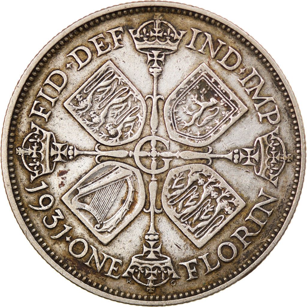 United Kingdom Coin 1 Florin | George V 3rd issue | 1927 - 1936