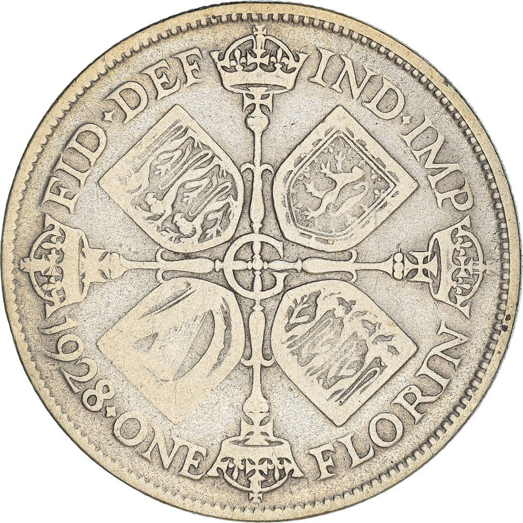 United Kingdom Coin 1 Florin | George V 3rd issue | 1927 - 1936