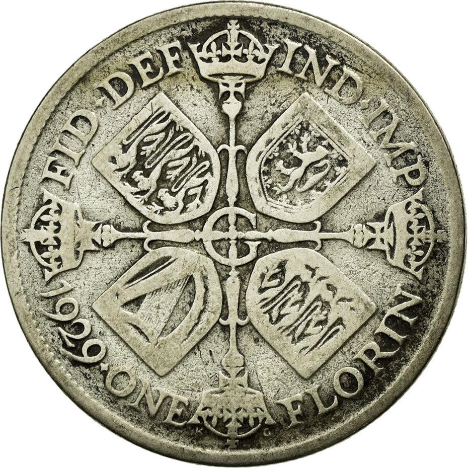 United Kingdom Coin 1 Florin | George V 3rd issue | 1927 - 1936