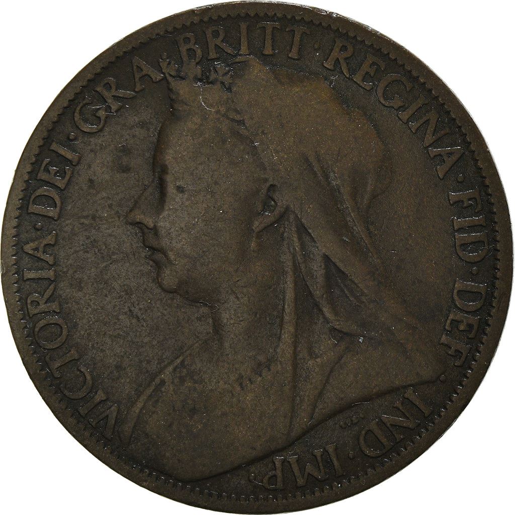 United Kingdom Coin 1 Penny | Victoria 3rd portrait | 1895 - 1901