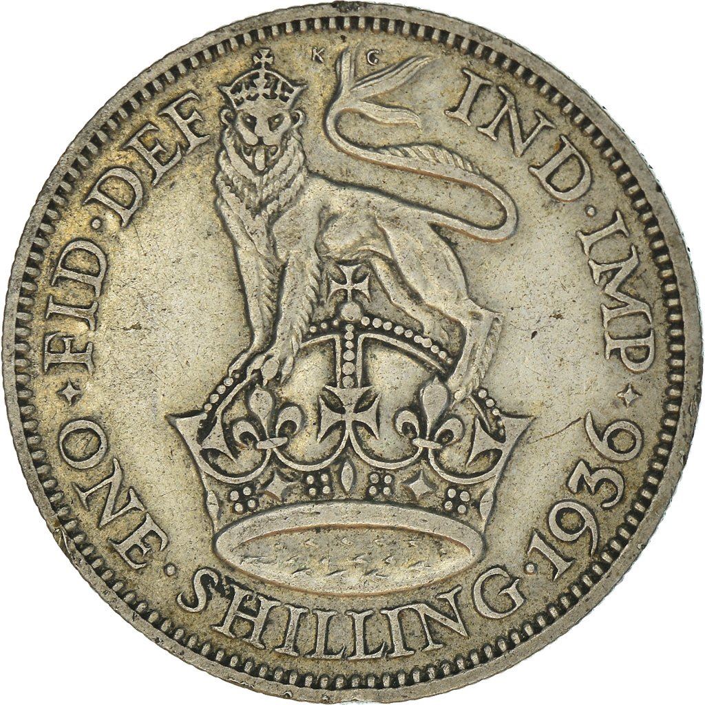 United Kingdom Coin 1 Shilling | George V 4th type | 1927 - 1936