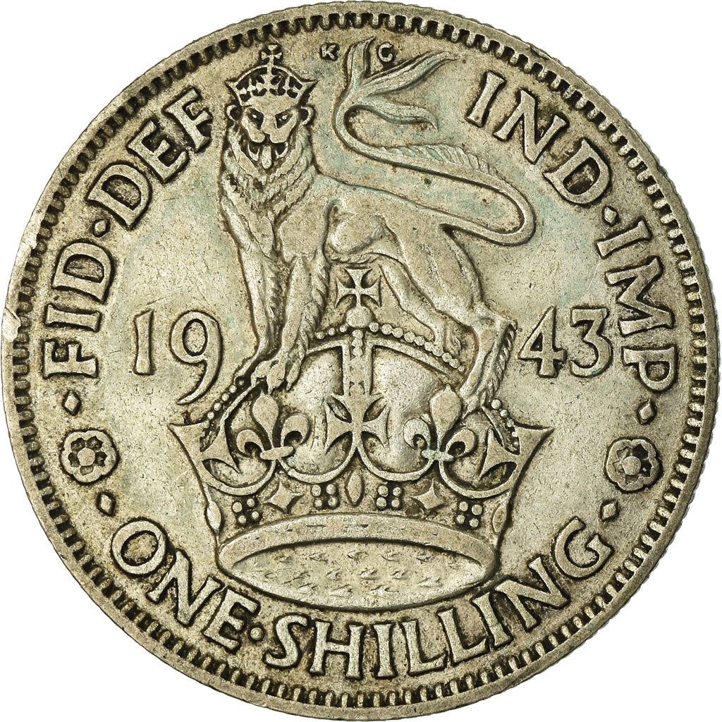 United Kingdom Coin 1 Shilling | George VI English Crest | 1937 - 1946