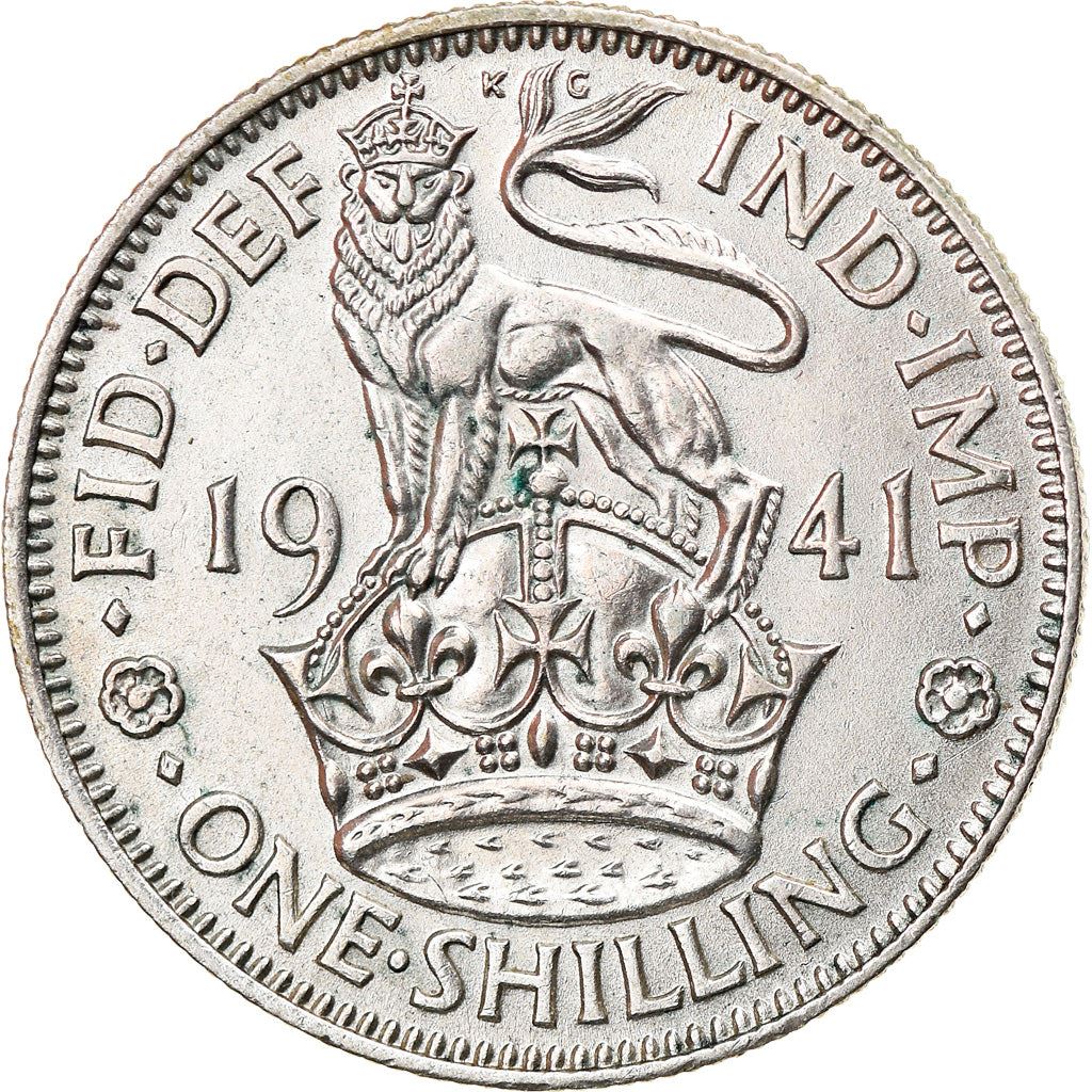 United Kingdom Coin 1 Shilling | George VI English Crest | 1937 - 1946