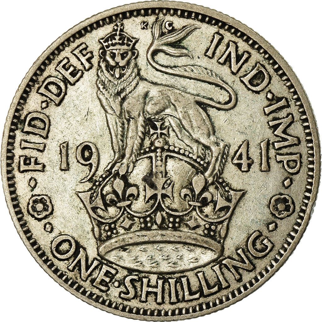 United Kingdom Coin 1 Shilling | George VI English Crest | 1937 - 1946