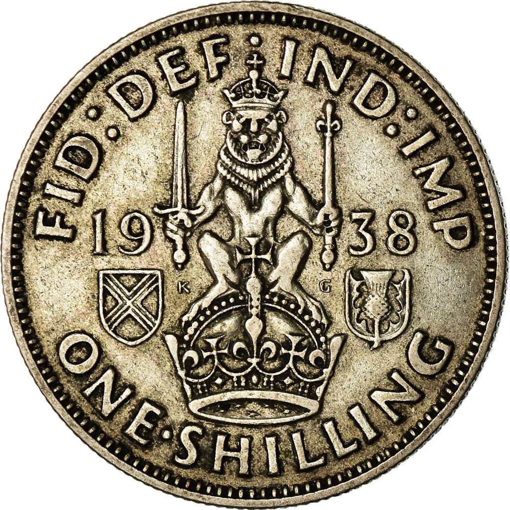 United Kingdom Coin 1 Shilling | George VI English Crest | 1937 - 1946