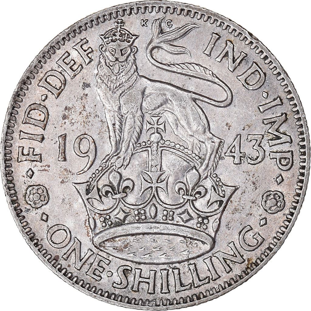 United Kingdom Coin 1 Shilling | George VI English Crest | 1937 - 1946