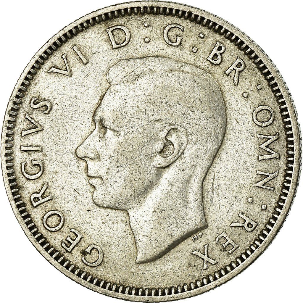 United Kingdom Coin 1 Shilling | George VI English Crest | 1937 - 1946