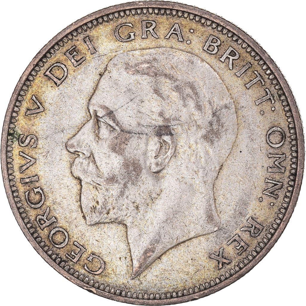 United Kingdom Coin ½ Crown | George V 3rd type | Modified Effigy | 1926 - 1927