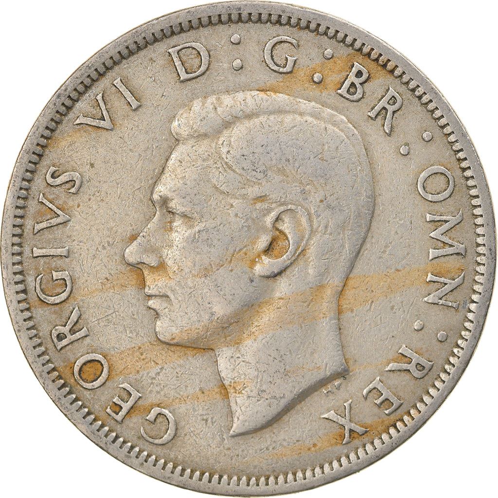 United Kingdom Coin ½ Crown | George VI 3rd type | no 'IND:IMP' | 1949 - 1952