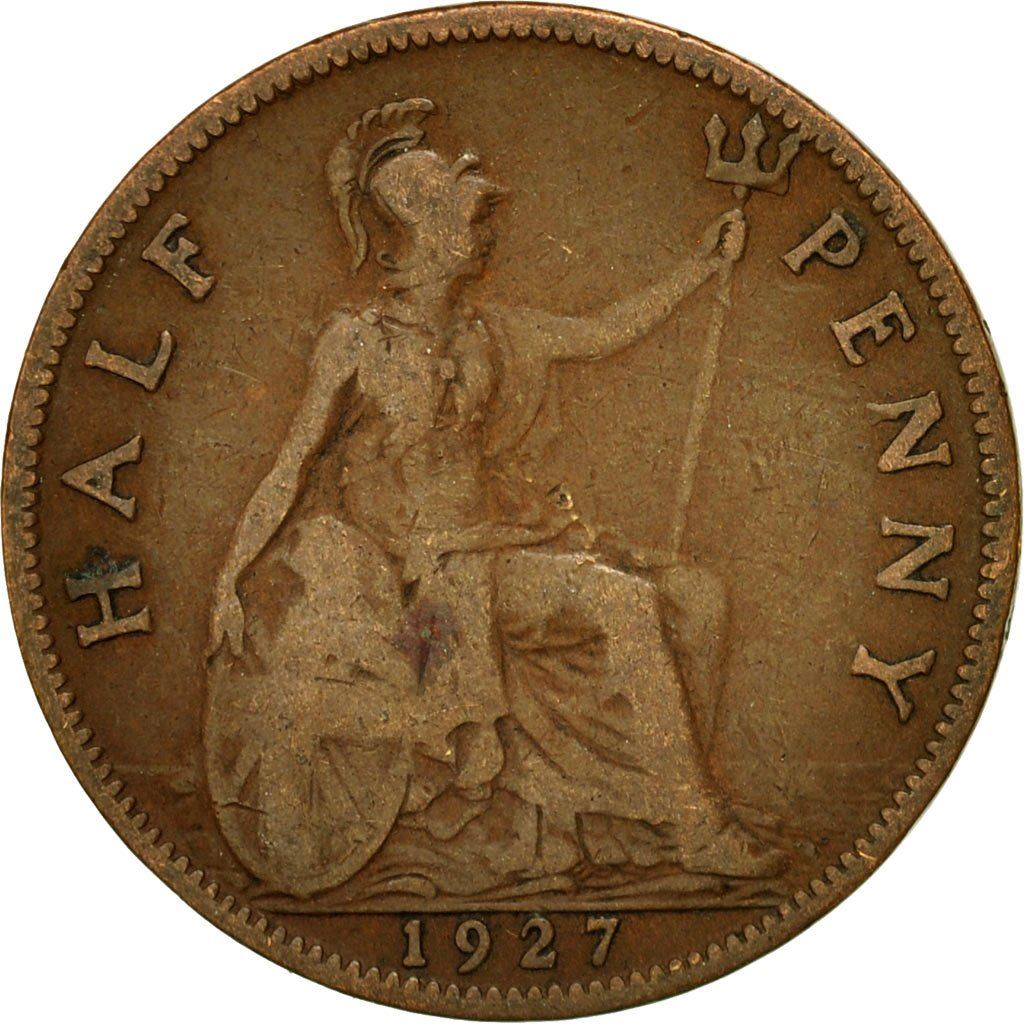 United Kingdom Coin ½ Penny | George V modified effigy | 1925 - 1927