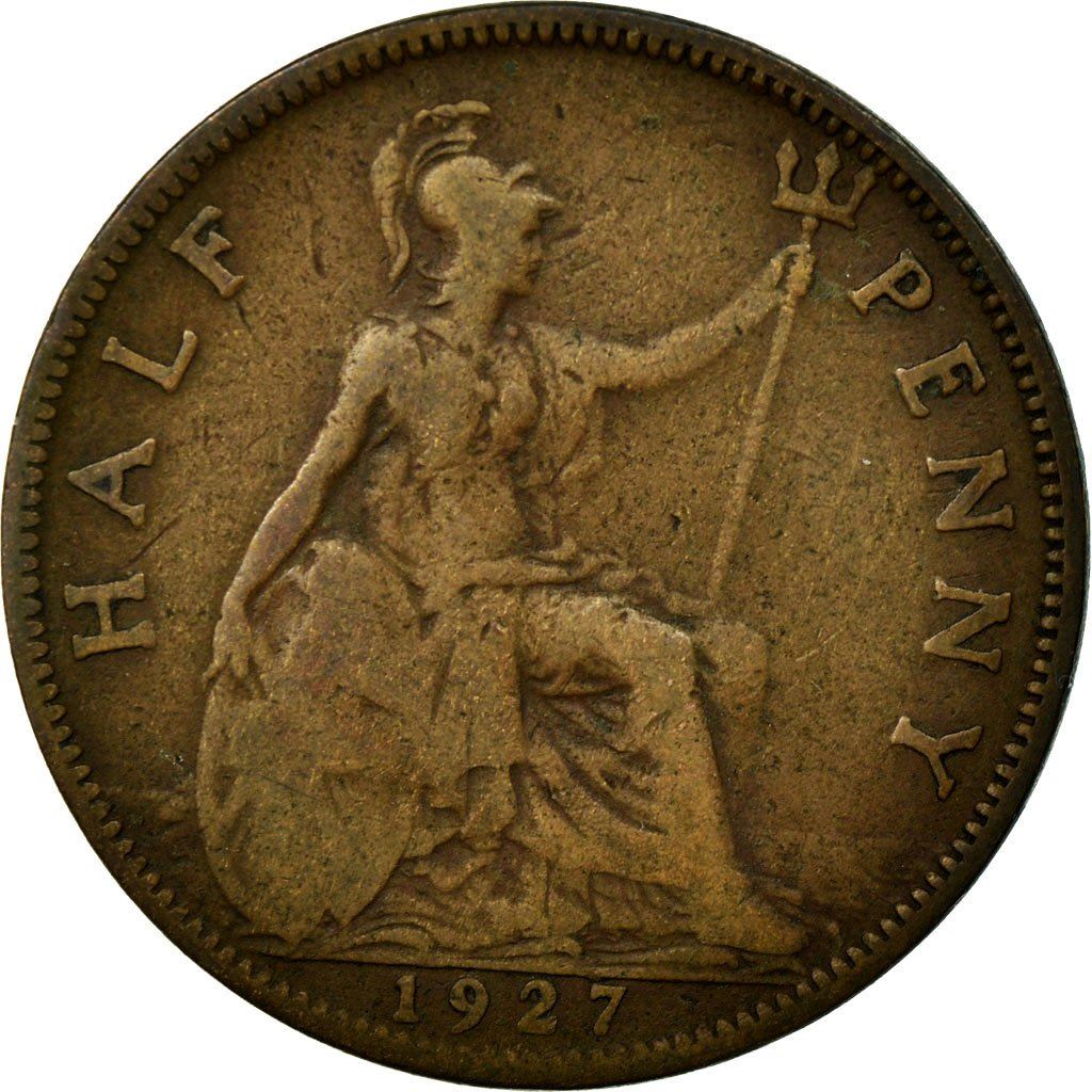 United Kingdom Coin ½ Penny | George V modified effigy | 1925 - 1927