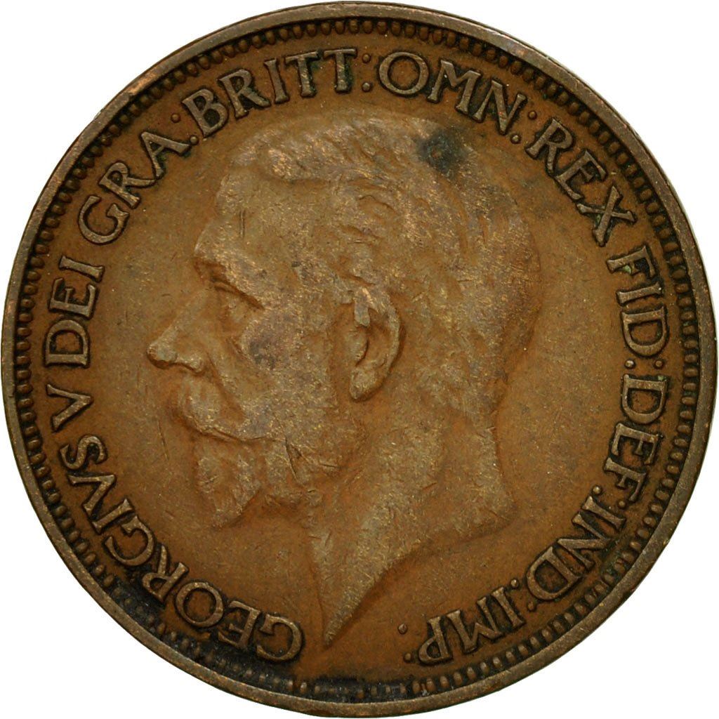 United Kingdom Coin ½ Penny | George V modified effigy | 1925 - 1927