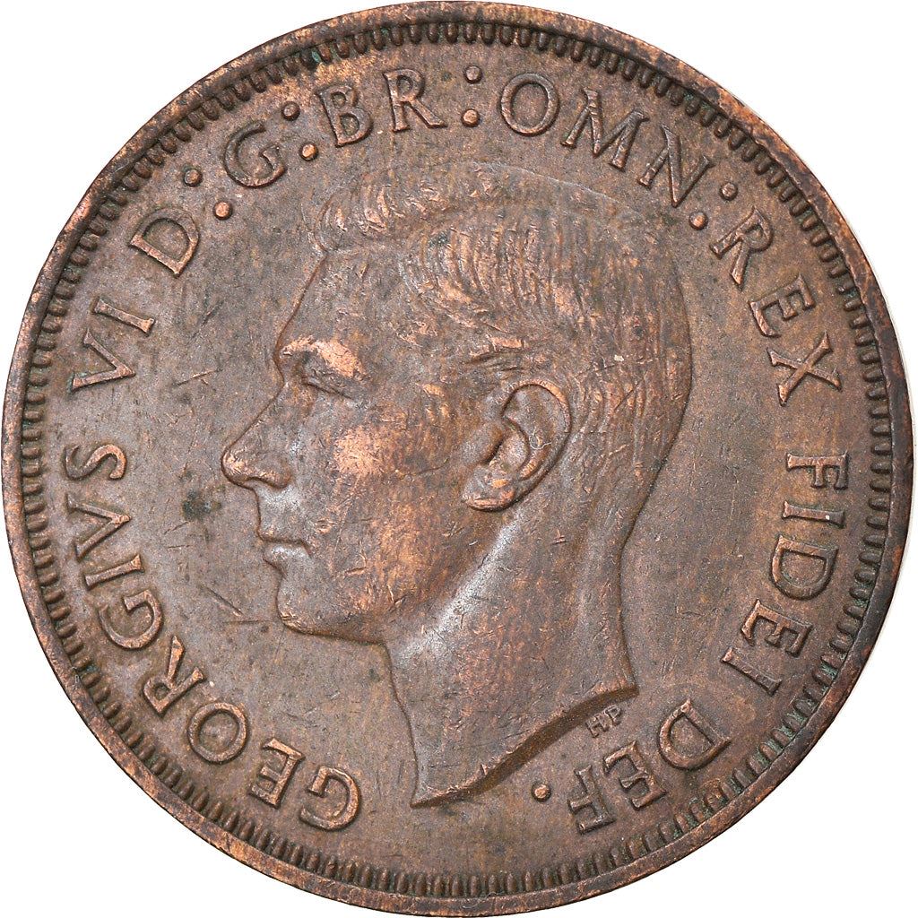 United Kingdom Coin ½ Penny | George VI without 'IND:IMP' | 1949 - 1952