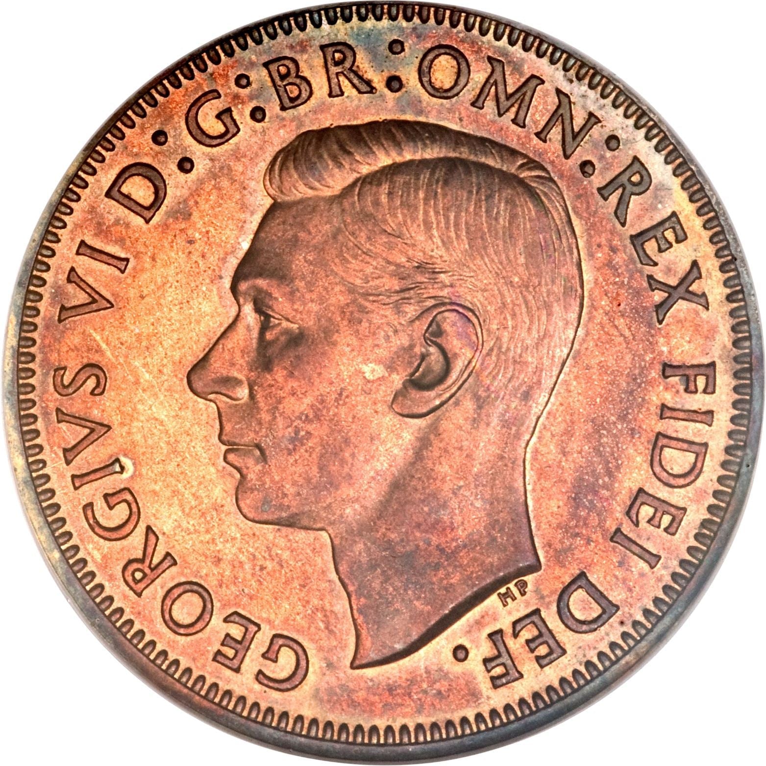 United Kingdom Coin ½ Penny | George VI without 'IND:IMP' | 1949 - 1952