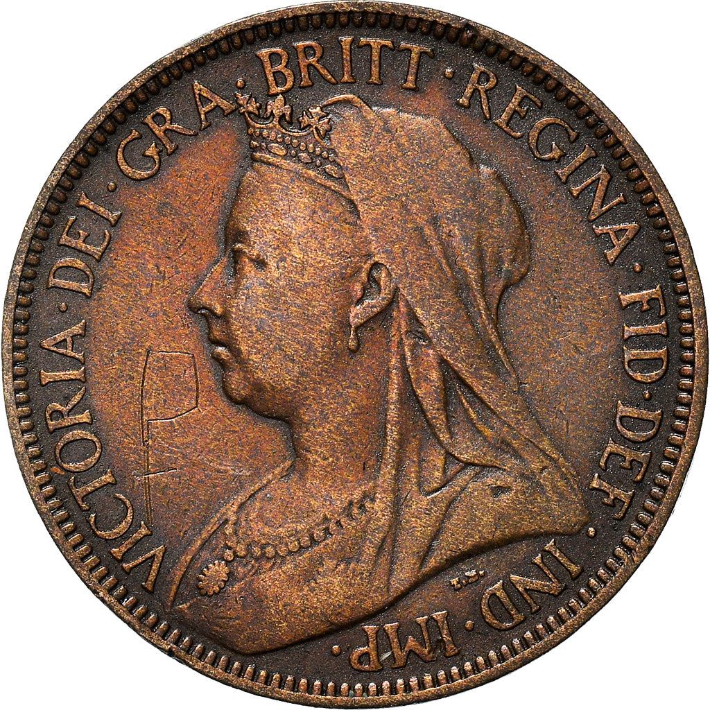 United Kingdom Coin ½ Penny | Victoria 3rd portrait | 1895 - 1901