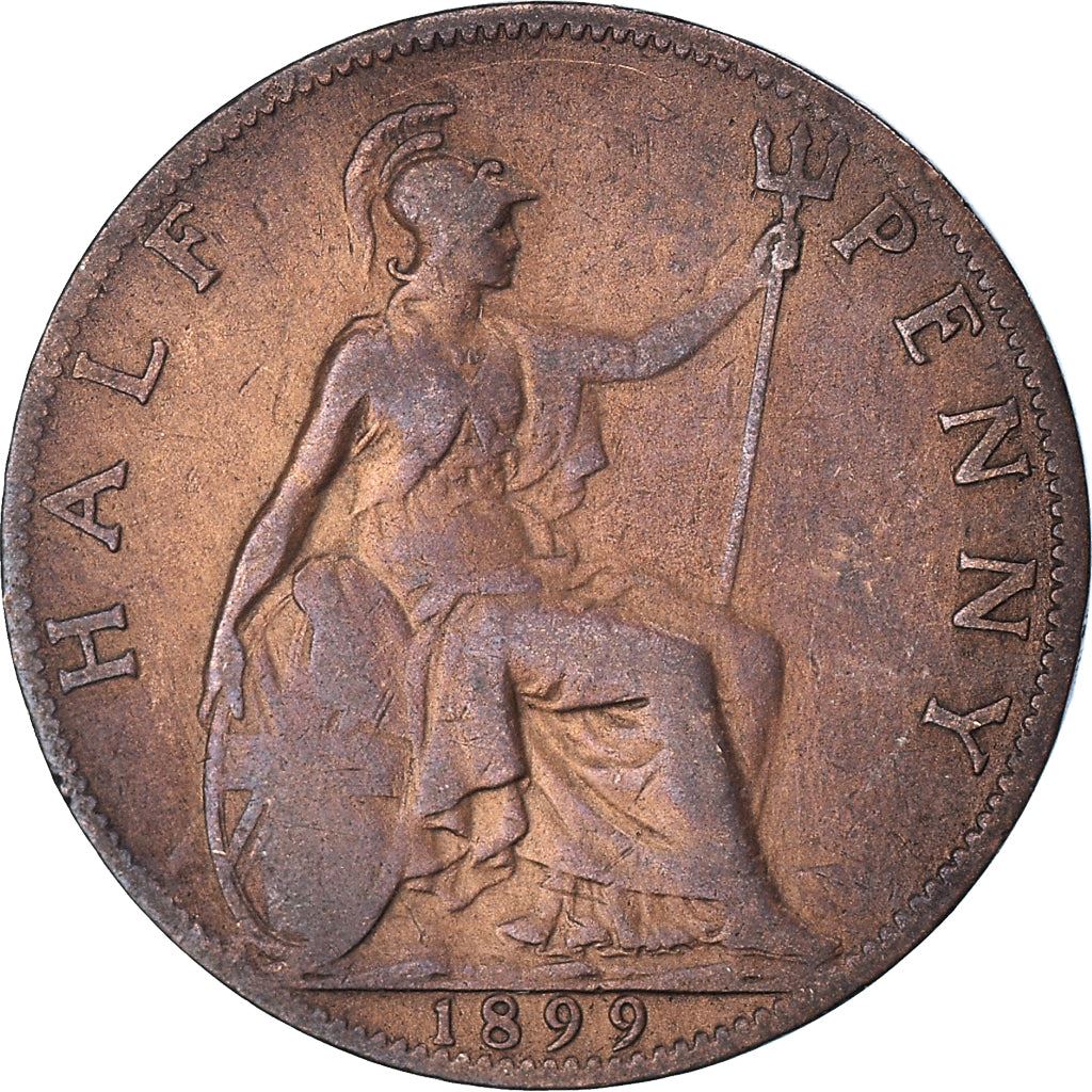 United Kingdom Coin ½ Penny | Victoria 3rd portrait | 1895 - 1901