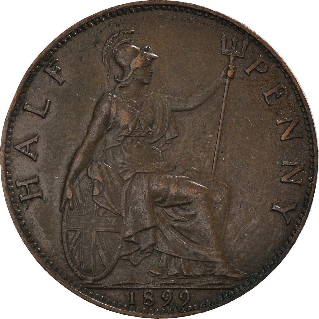 United Kingdom Coin ½ Penny | Victoria 3rd portrait | 1895 - 1901