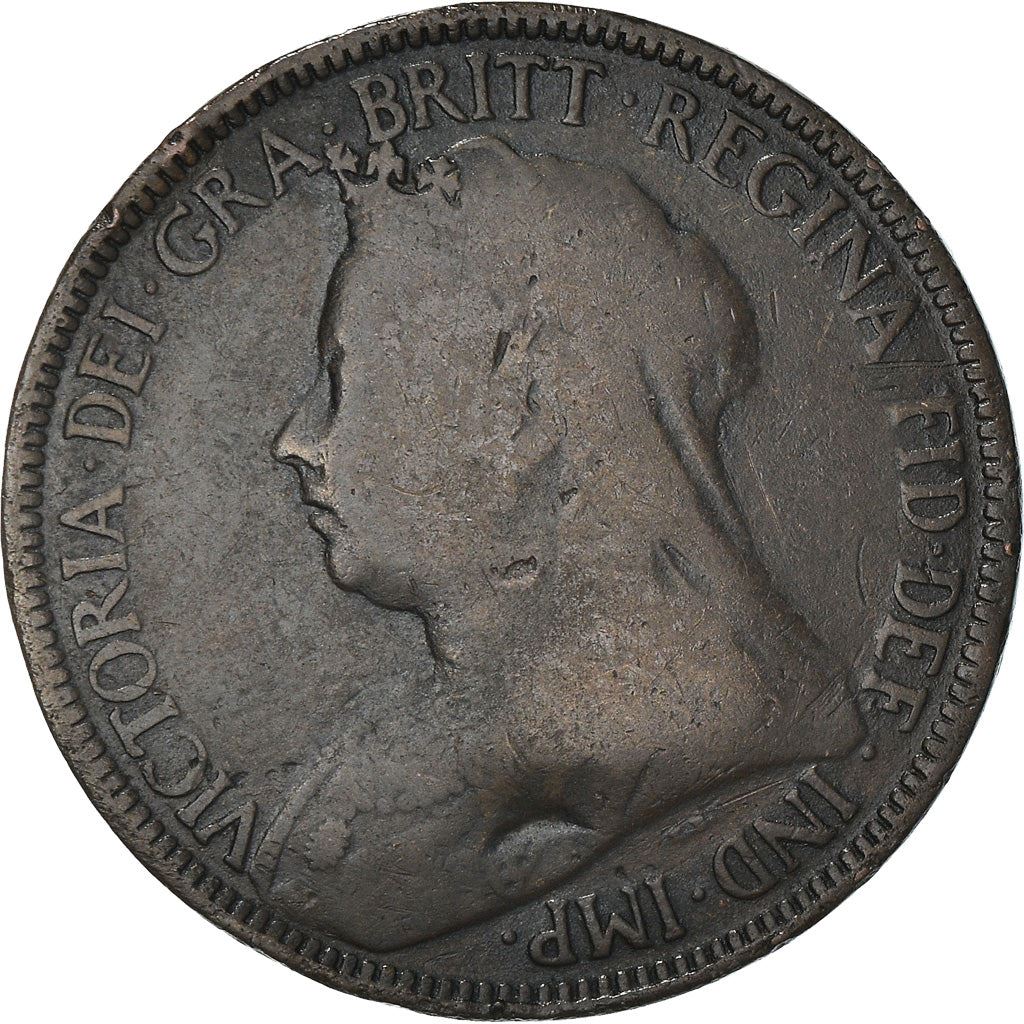 United Kingdom Coin ½ Penny | Victoria 3rd portrait | 1895 - 1901