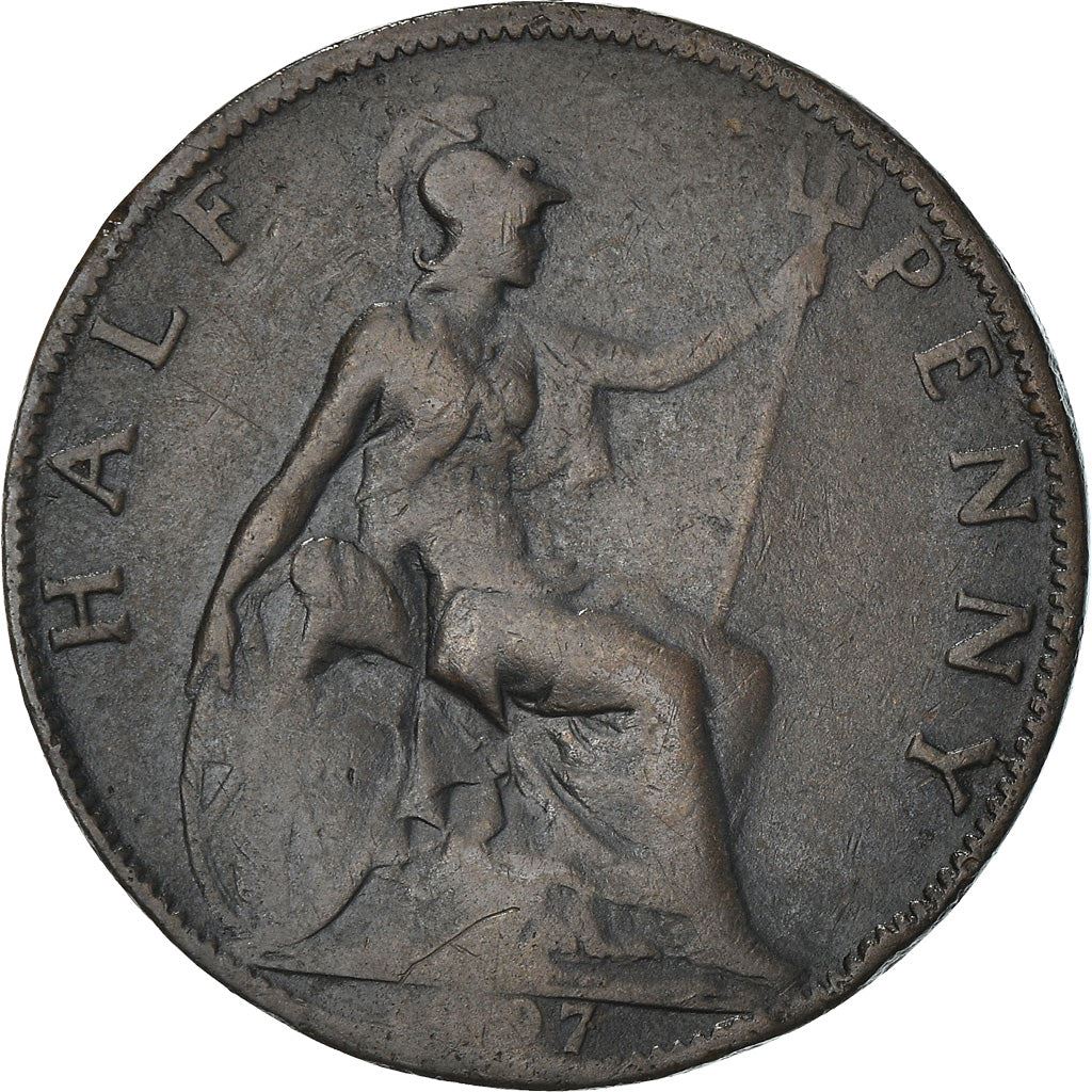 United Kingdom Coin ½ Penny | Victoria 3rd portrait | 1895 - 1901