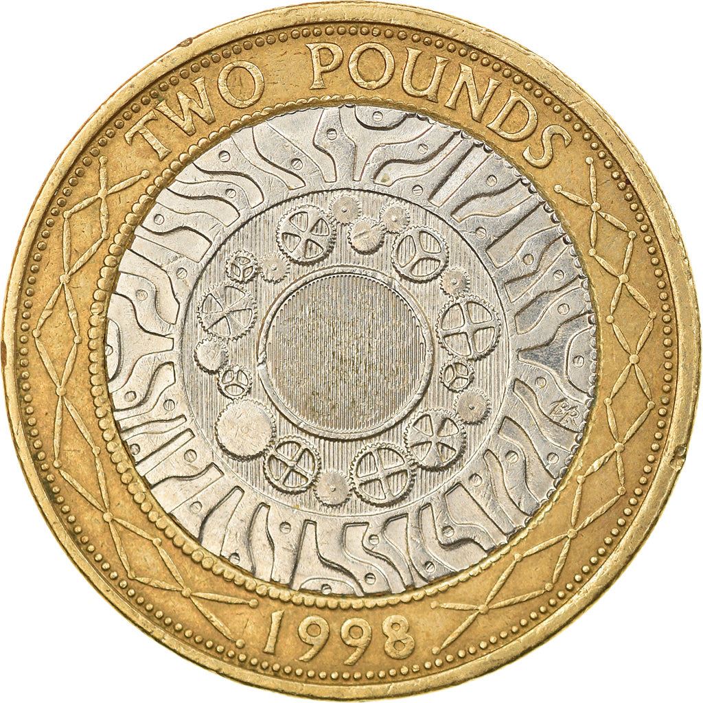 United Kingdom Coin 2 Pounds | Elizabeth II 4th portrait | Technology | 1998 - 2015