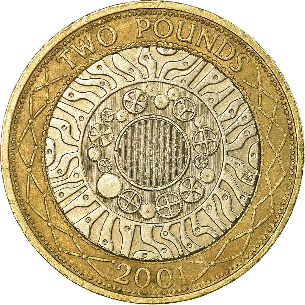 United Kingdom Coin 2 Pounds | Elizabeth II 4th portrait | Technology | 1998 - 2015