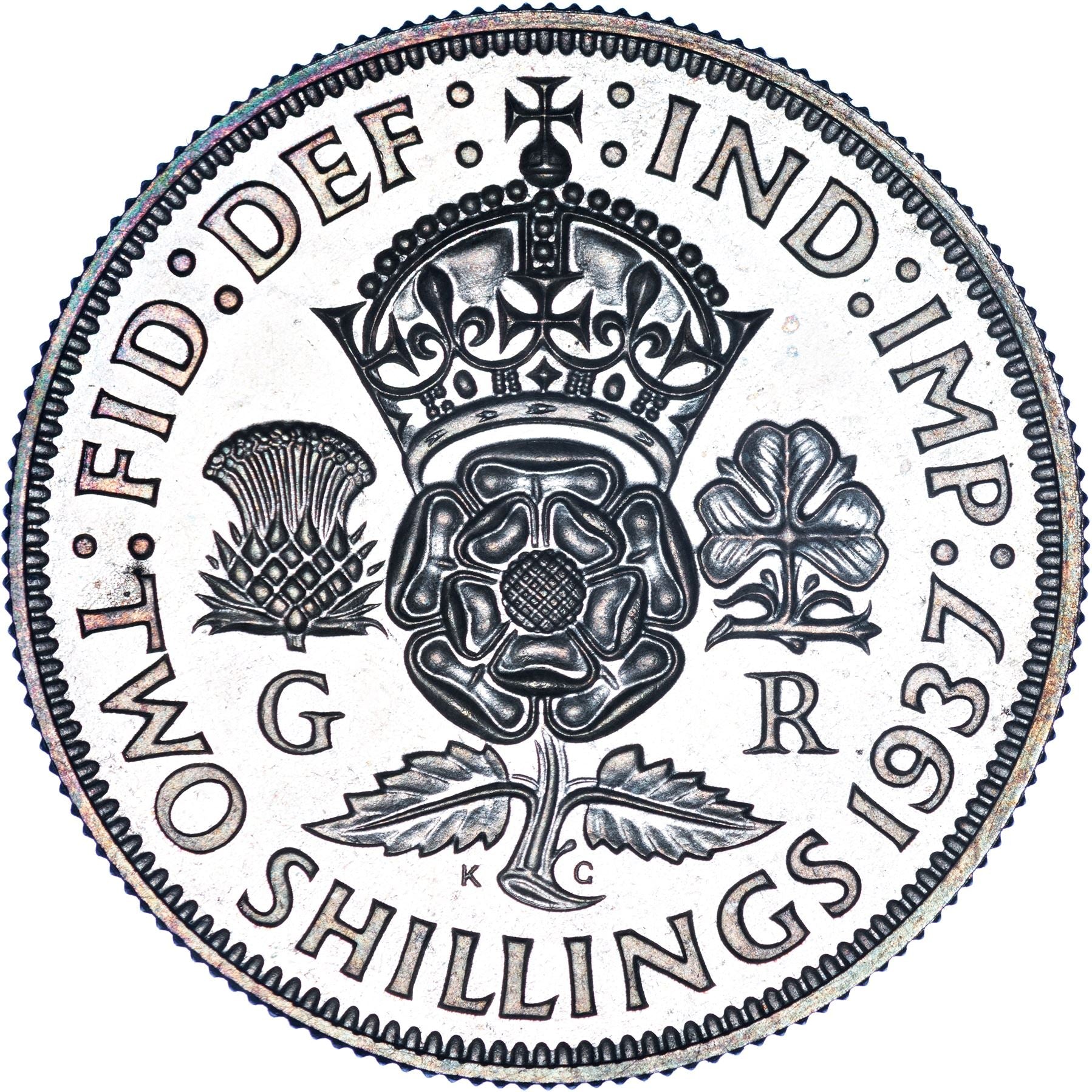 United Kingdom Coin 2 Shillings | George VI | 1937 - 1946