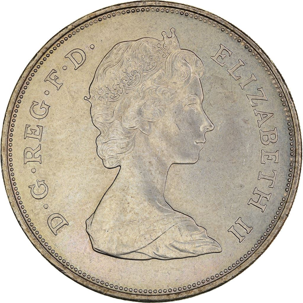 United Kingdom Coin 25 New Pence | Elizabeth II Queen Mother | 1980