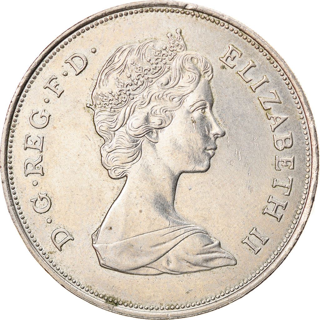 United Kingdom Coin 25 New Pence | Elizabeth II Queen Mother | 1980