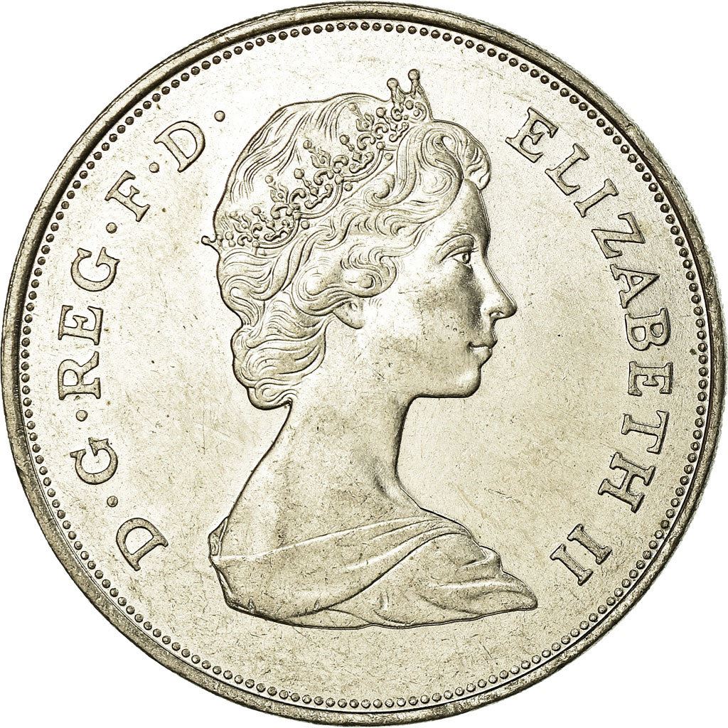 United Kingdom Coin 25 New Pence | Elizabeth II Queen Mother | 1980