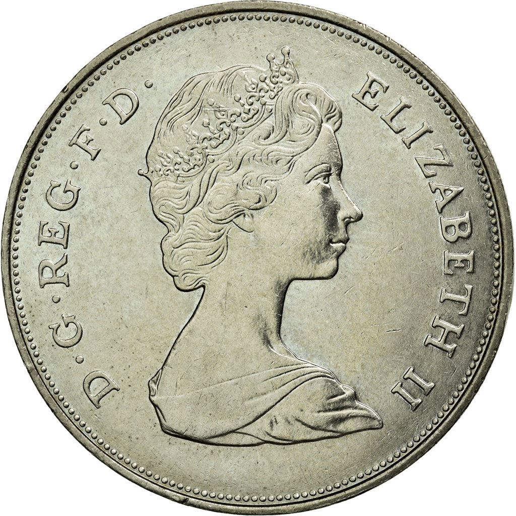 United Kingdom Coin 25 New Pence | Elizabeth II Royal Wedding | 1981