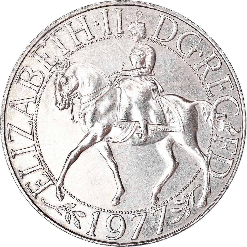 United Kingdom Coin 25 New Pence | Elizabeth II Silver Jubilee | 1977