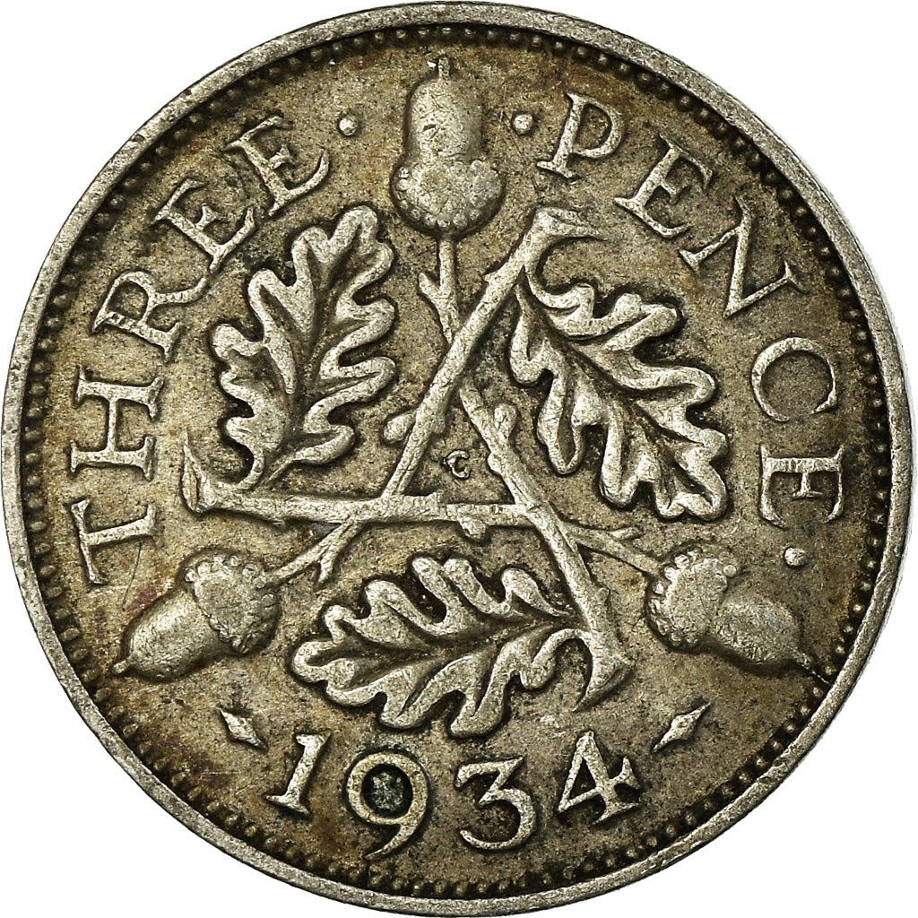 United Kingdom Coin 3 Pence | George V | 1927 - 1936