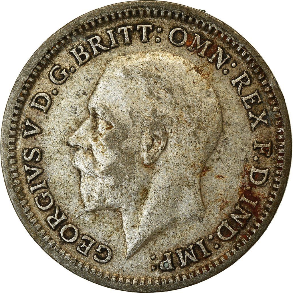 United Kingdom Coin 3 Pence | George V 2nd issue | incl. Maundy | 1920 - 1927