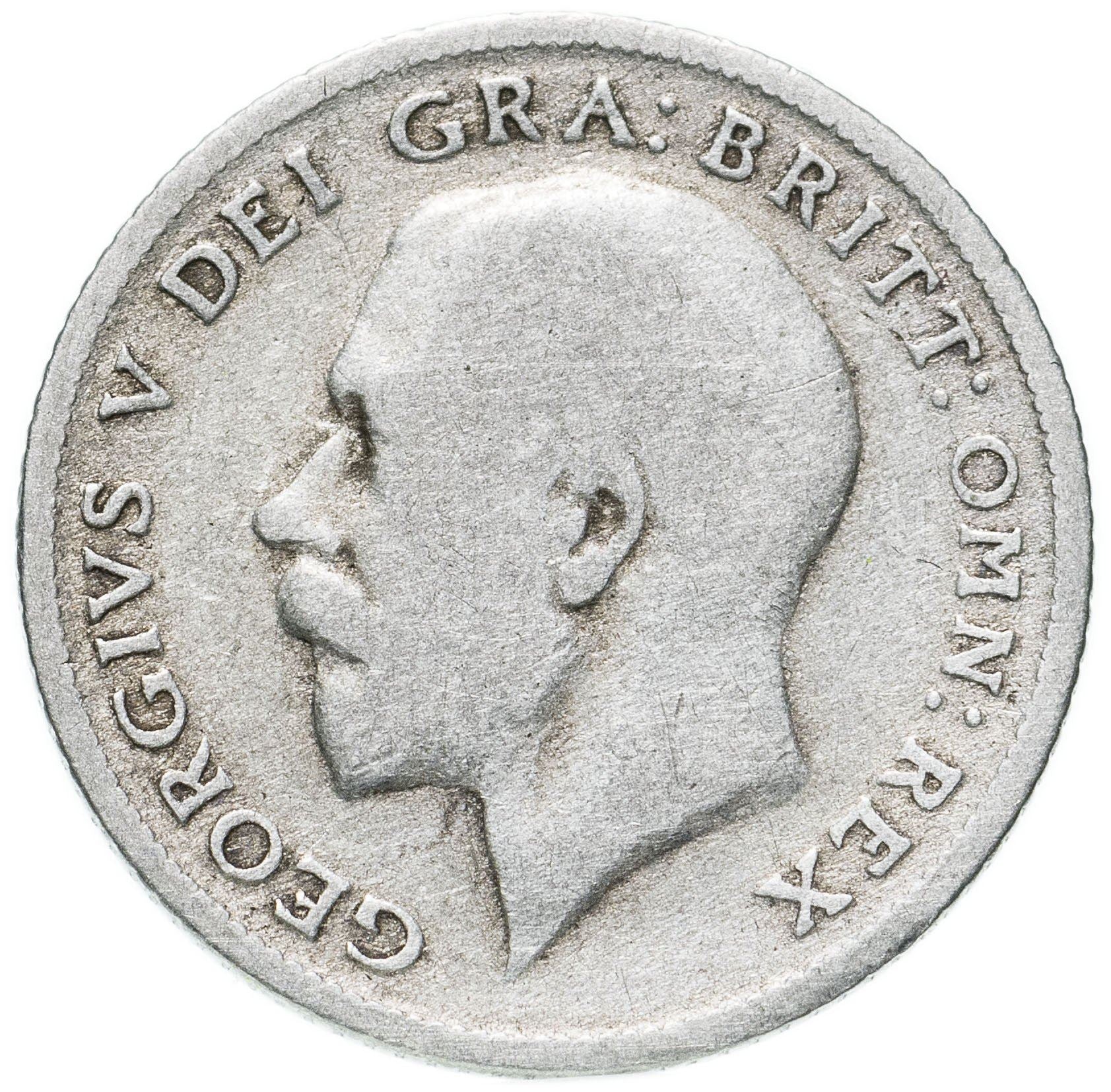 United Kingdom Coin 6 Pence | George V 2nd 1920 - 1926