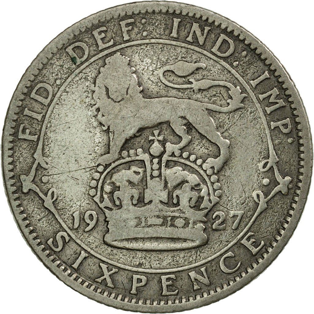 United Kingdom Coin 6 Pence | George V 3rd 1926 - 1927