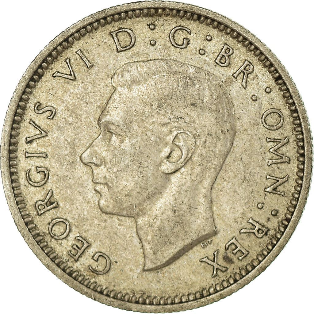 United Kingdom Coin 6 Pence | George VI 1st 1937 - 1946