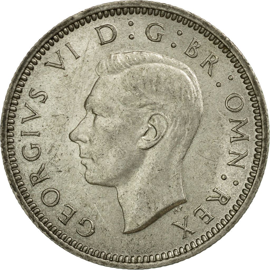 United Kingdom Coin 6 Pence | George VI 1st 1937 - 1946