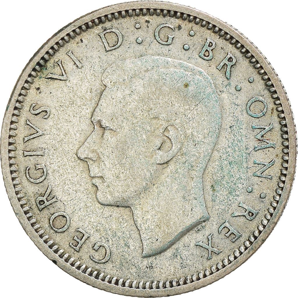 United Kingdom Coin 6 Pence | George VI 1st 1937 - 1946