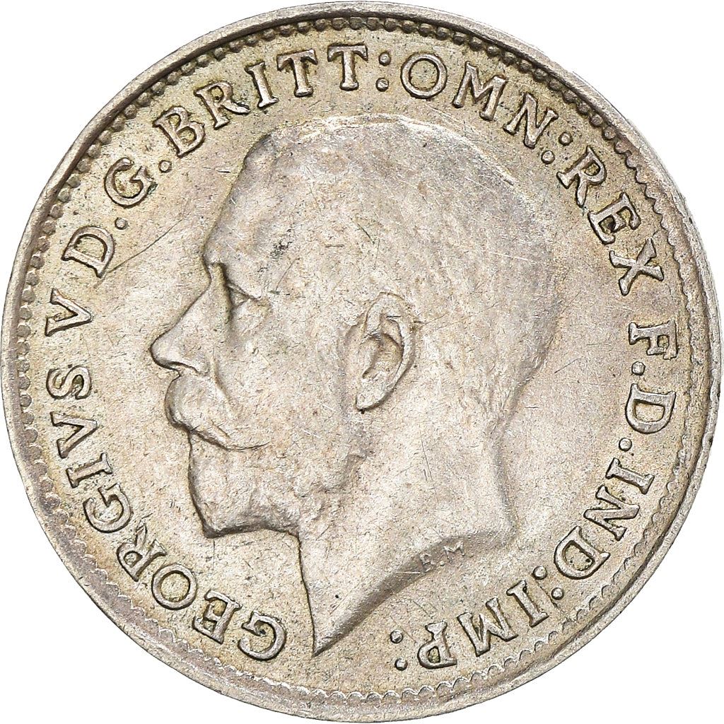 United Kingdom Coin British 3 Pence | George V | KM813 | 1911 - 1920