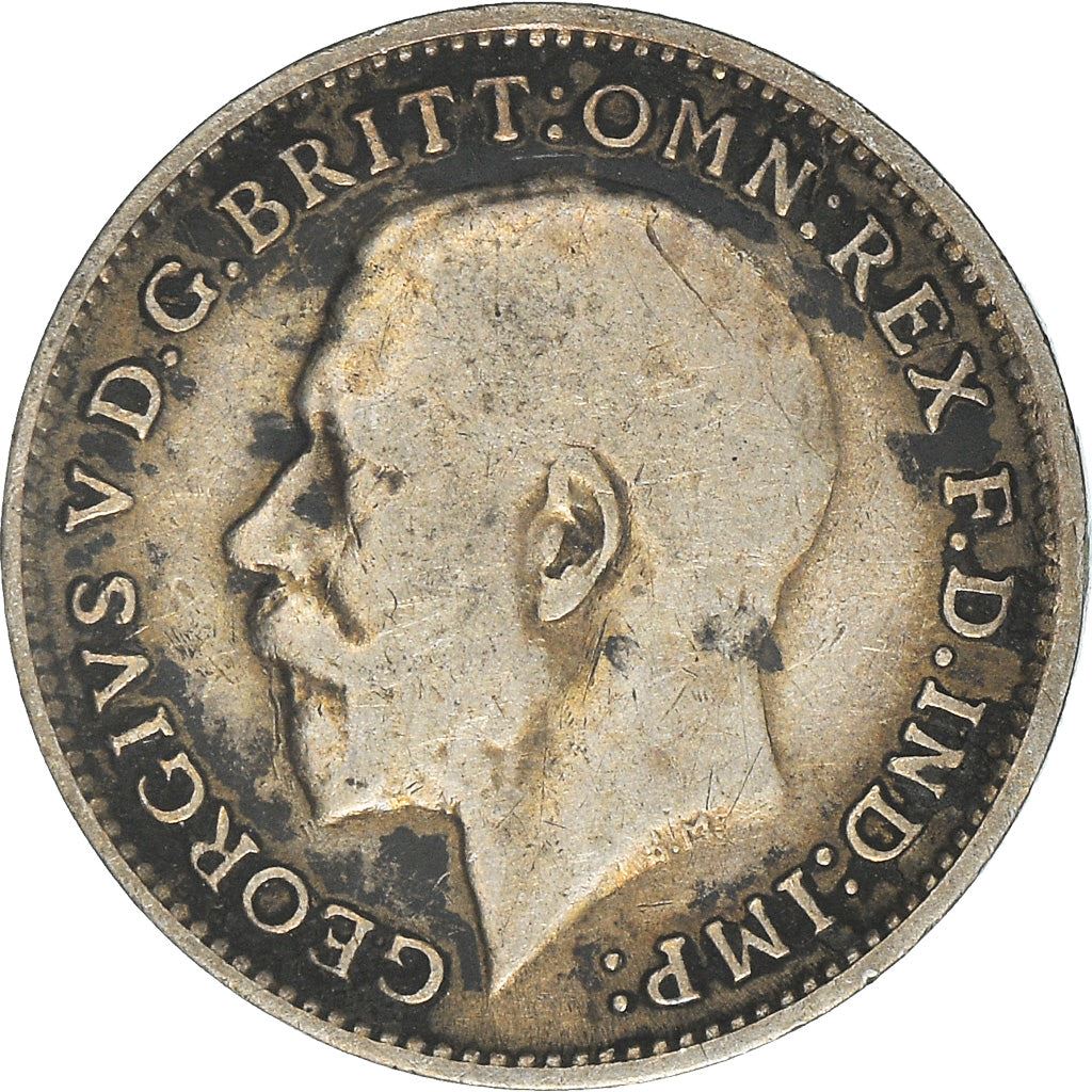 United Kingdom Coin British 3 Pence | George V | KM813 | 1911 - 1920