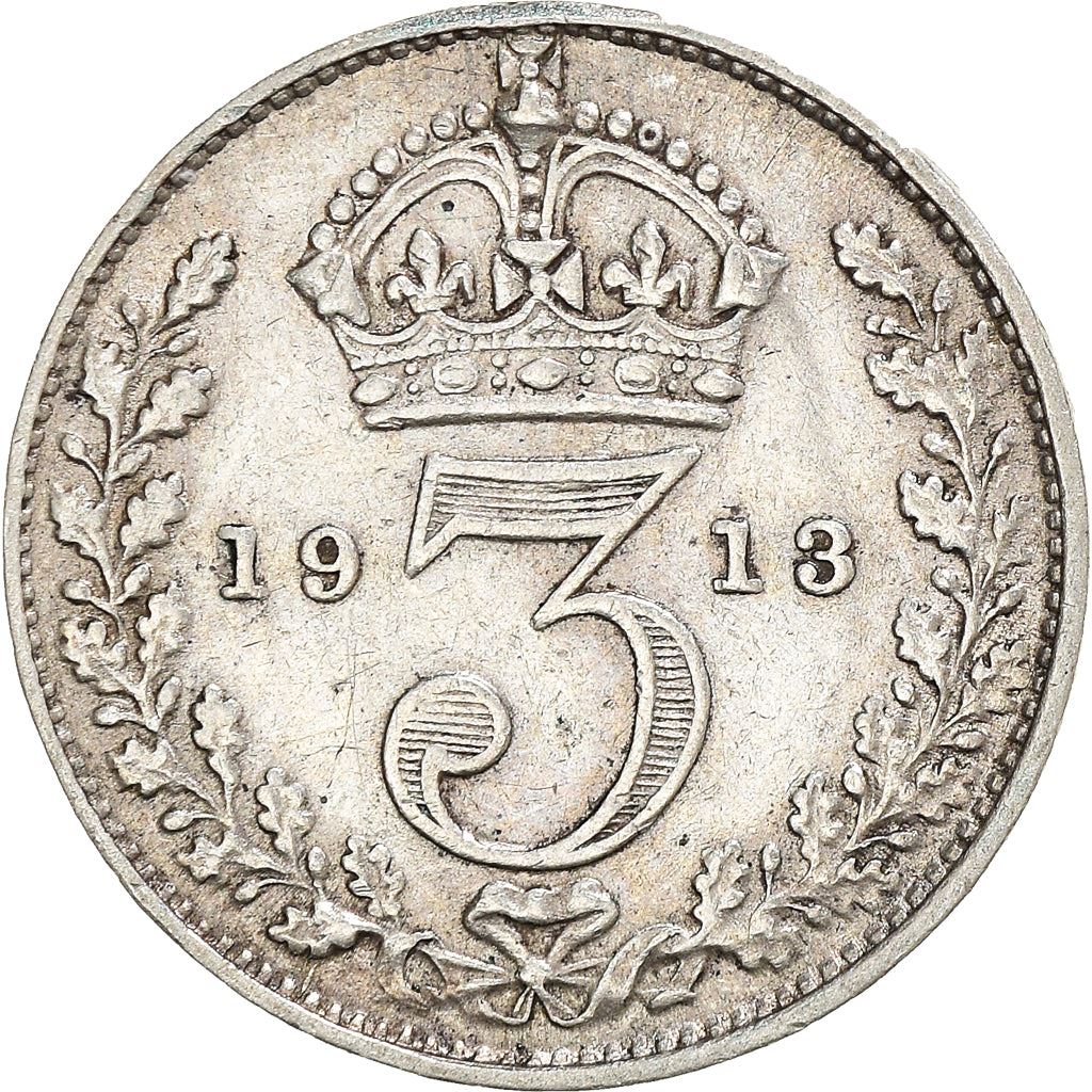 United Kingdom Coin British 3 Pence | George V | KM813 | 1911 - 1920