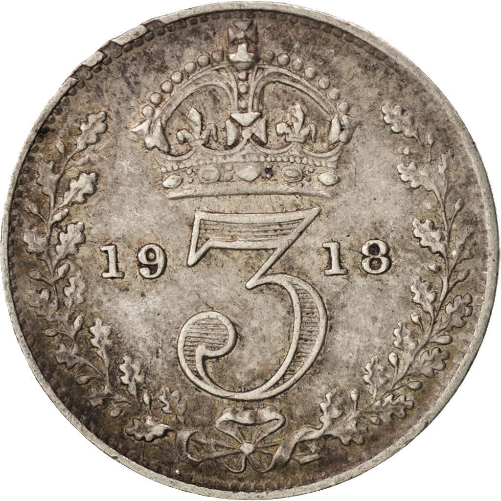 United Kingdom Coin British 3 Pence | George V | KM813 | 1911 - 1920