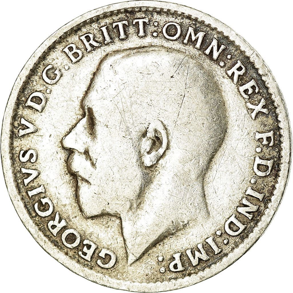 United Kingdom Coin British 3 Pence | George V | KM813 | 1911 - 1920