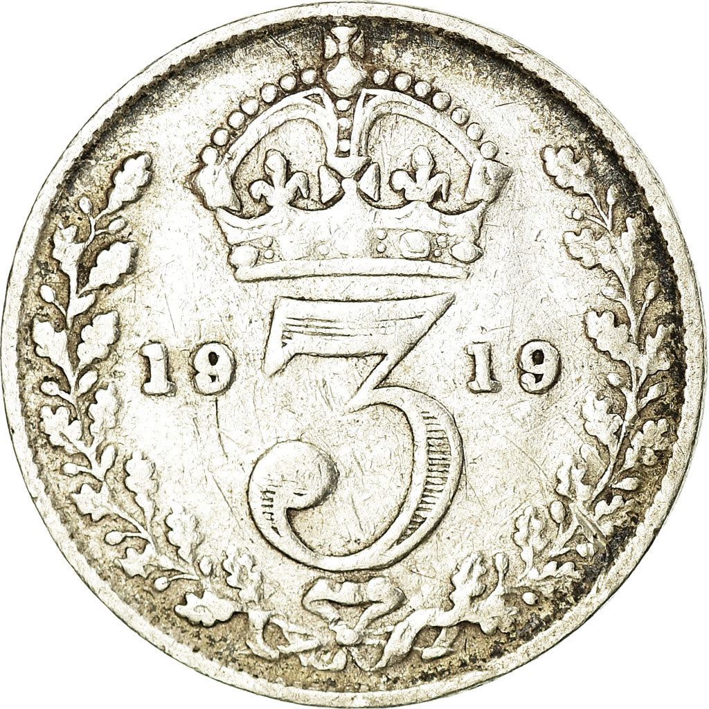 United Kingdom Coin British 3 Pence | George V | KM813 | 1911 - 1920